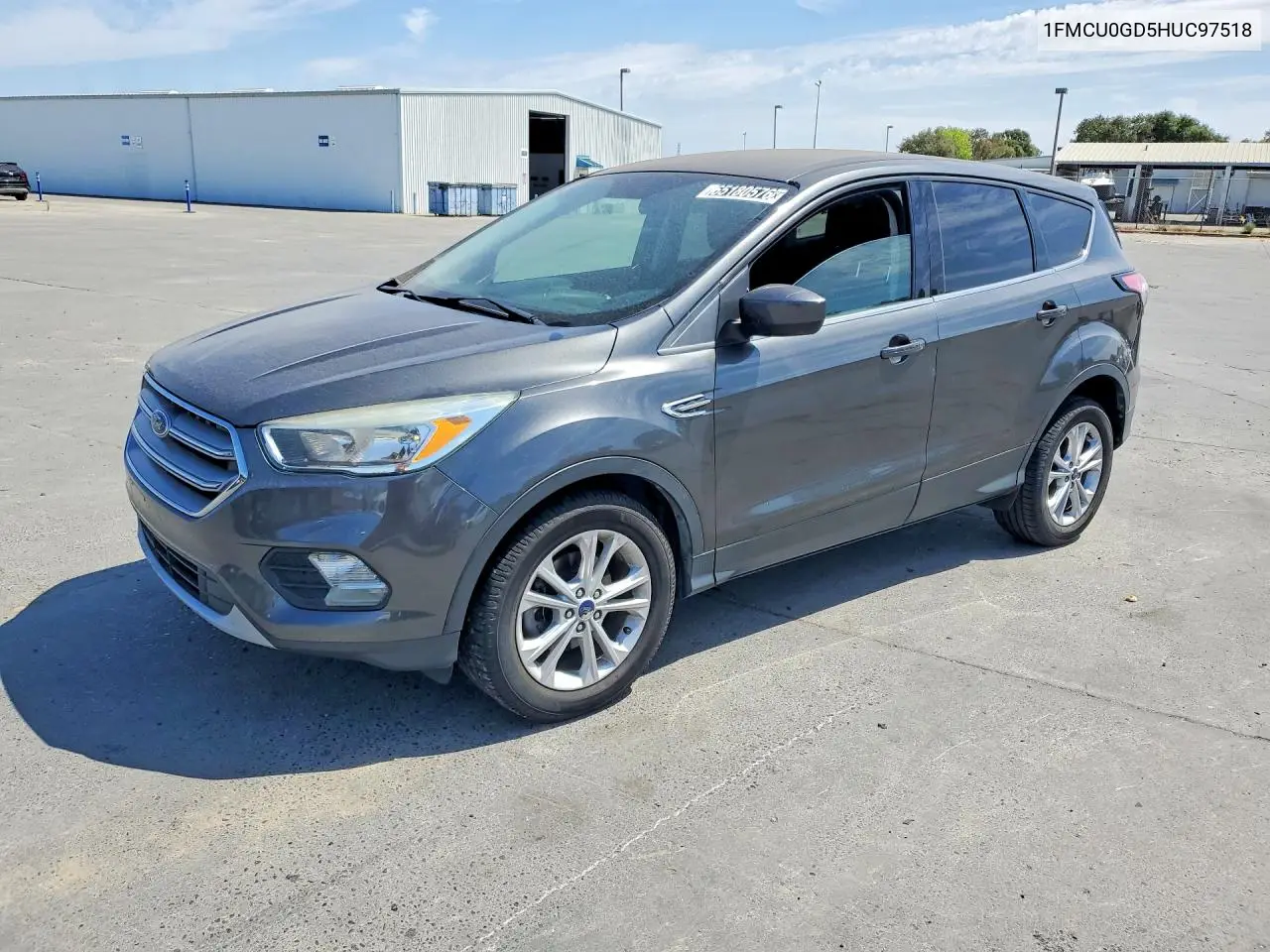 FORD ESCAPE 2017, VIN 1FMCU0GD5HUC97518
