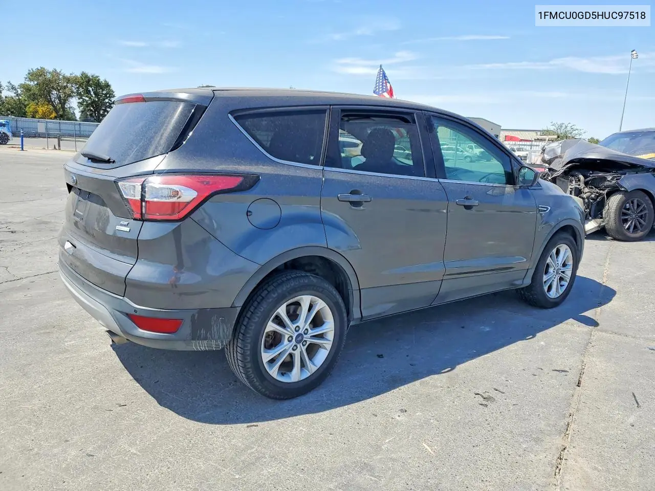 2017 FORD ESCAPE VIN 1FMCU0GD5HUC97518 — фото 3