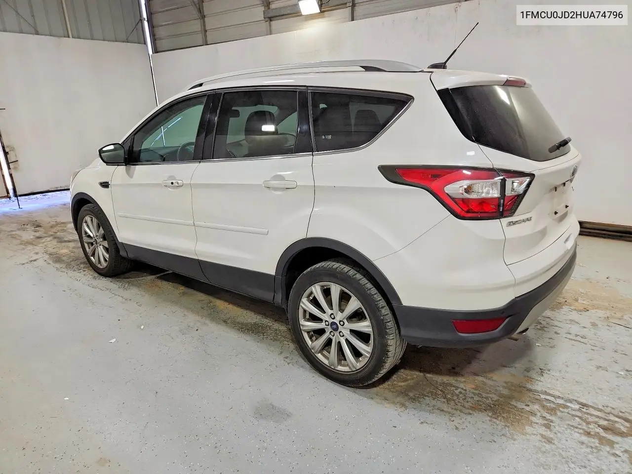 2017 FORD ESCAPE VIN 1FMCU0JD2HUA74796 — фото 2