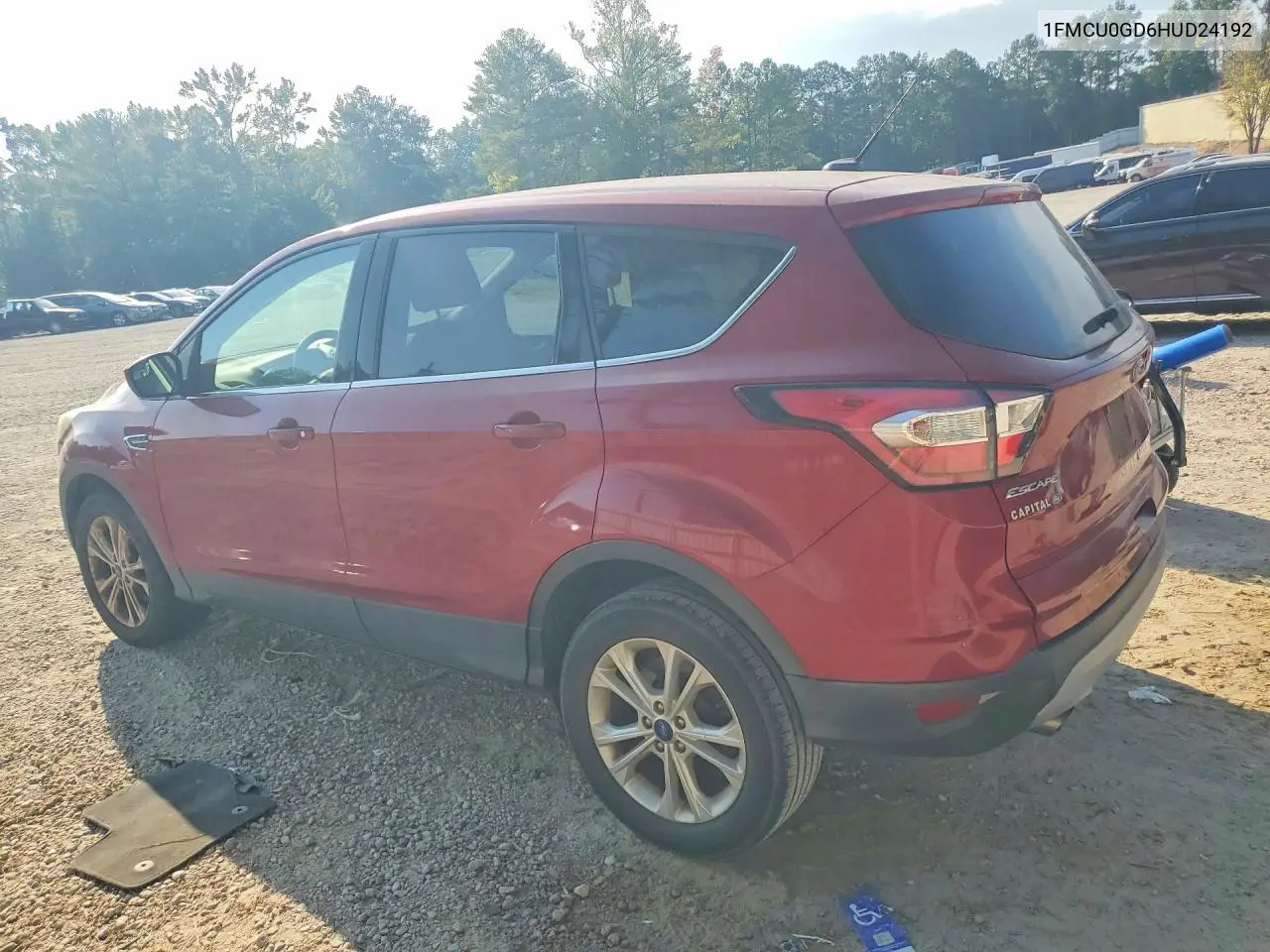 2017 FORD ESCAPE VIN 1FMCU0GD6HUD24192 — фото 2