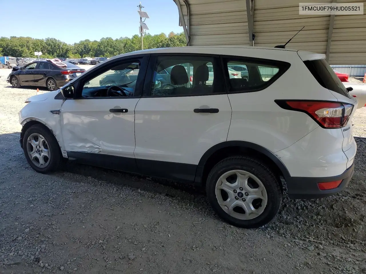 2017 FORD ESCAPE VIN 1FMCU0F79HUD05521 — фото 2