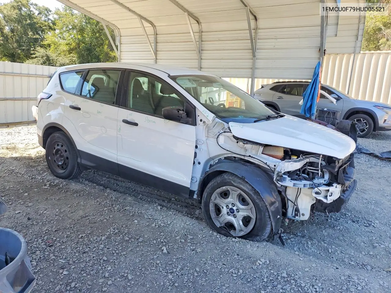 2017 FORD ESCAPE VIN 1FMCU0F79HUD05521 — фото 4