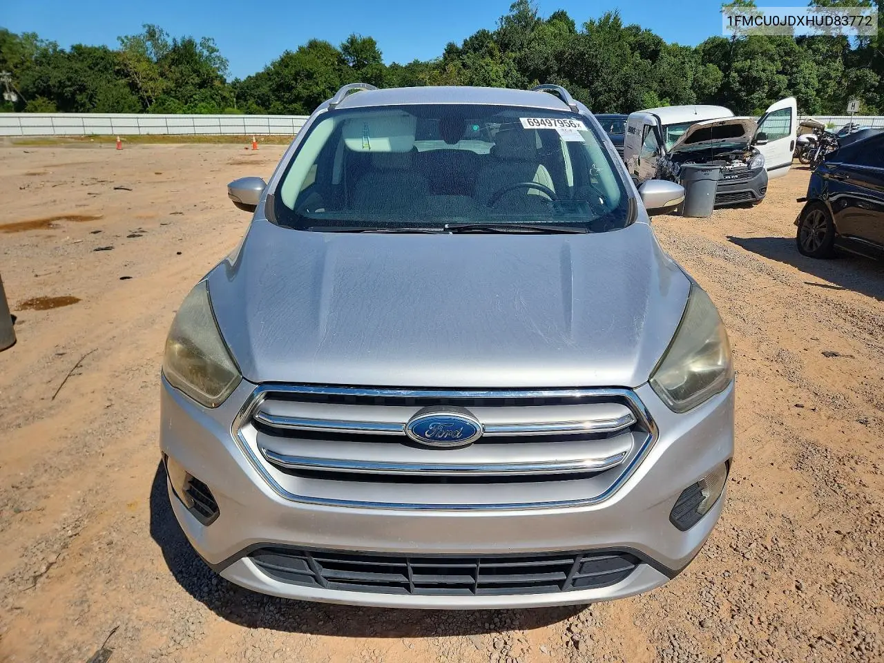2017 FORD ESCAPE VIN 1FMCU0JDXHUD83772 — фото 5