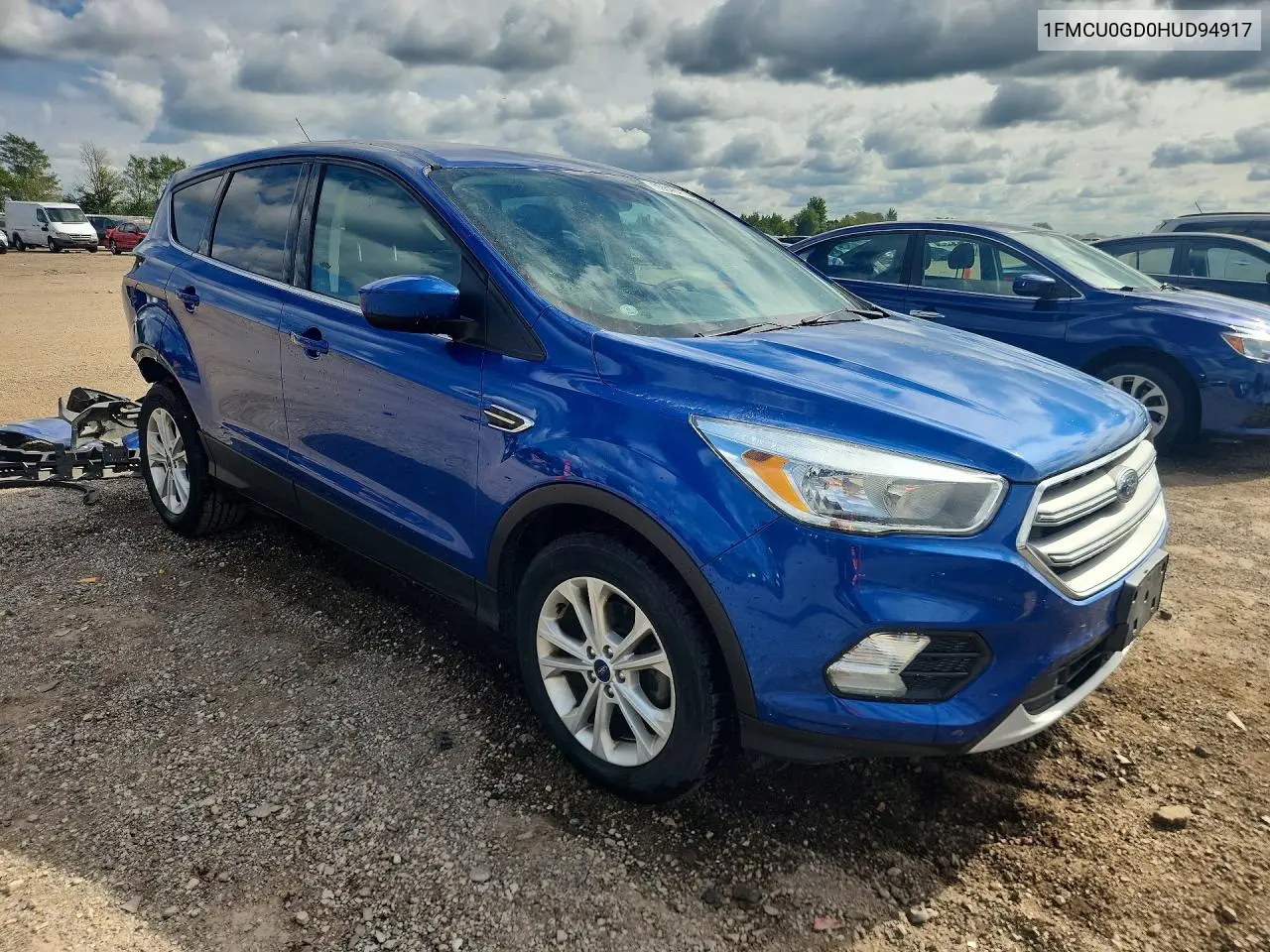 2017 FORD ESCAPE VIN 1FMCU0GD0HUD94917 — фото 4