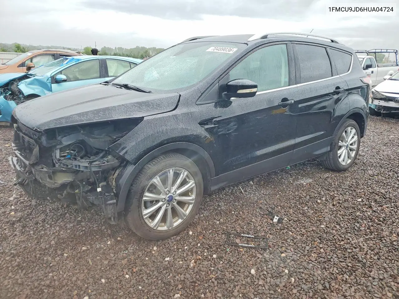 FORD ESCAPE 2017, VIN 1FMCU9JD6HUA04724