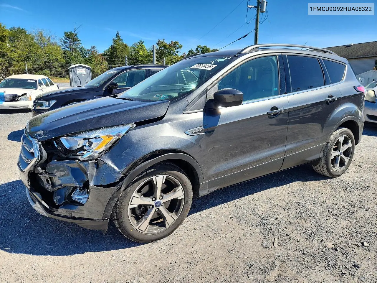 FORD ESCAPE 2017, VIN 1FMCU9G92HUA08322