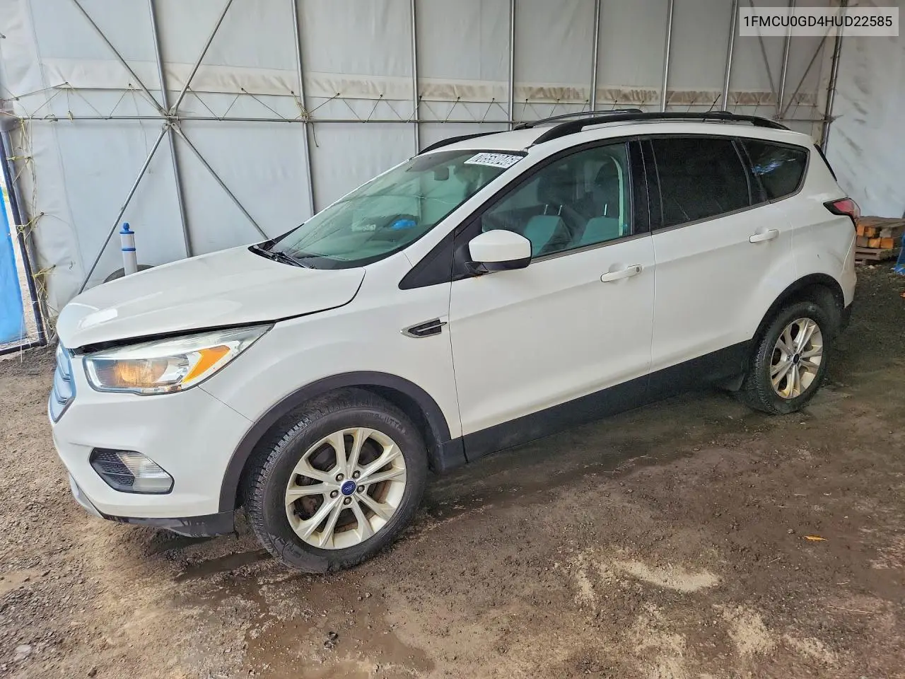 FORD ESCAPE 2017, VIN 1FMCU0GD4HUD22585