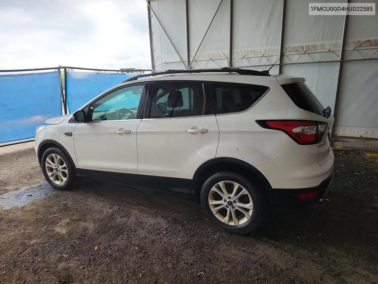 2017 FORD ESCAPE VIN 1FMCU0GD4HUD22585 — фото 2