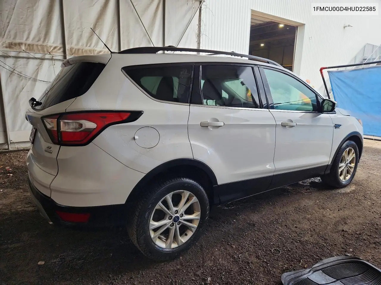 2017 FORD ESCAPE VIN 1FMCU0GD4HUD22585 — фото 3