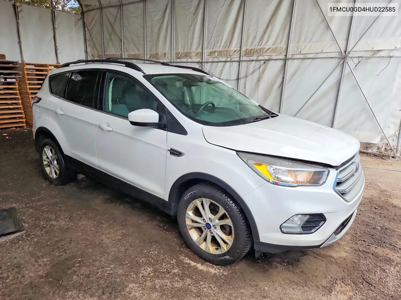 2017 FORD ESCAPE VIN 1FMCU0GD4HUD22585 — фото 4