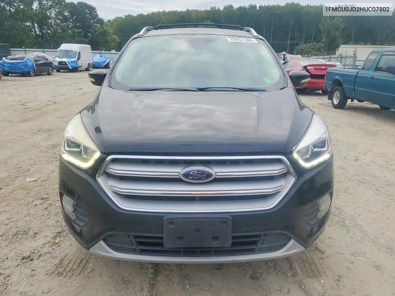 2017 FORD ESCAPE VIN 1FMCU0JD2HUC07802 — фото 5