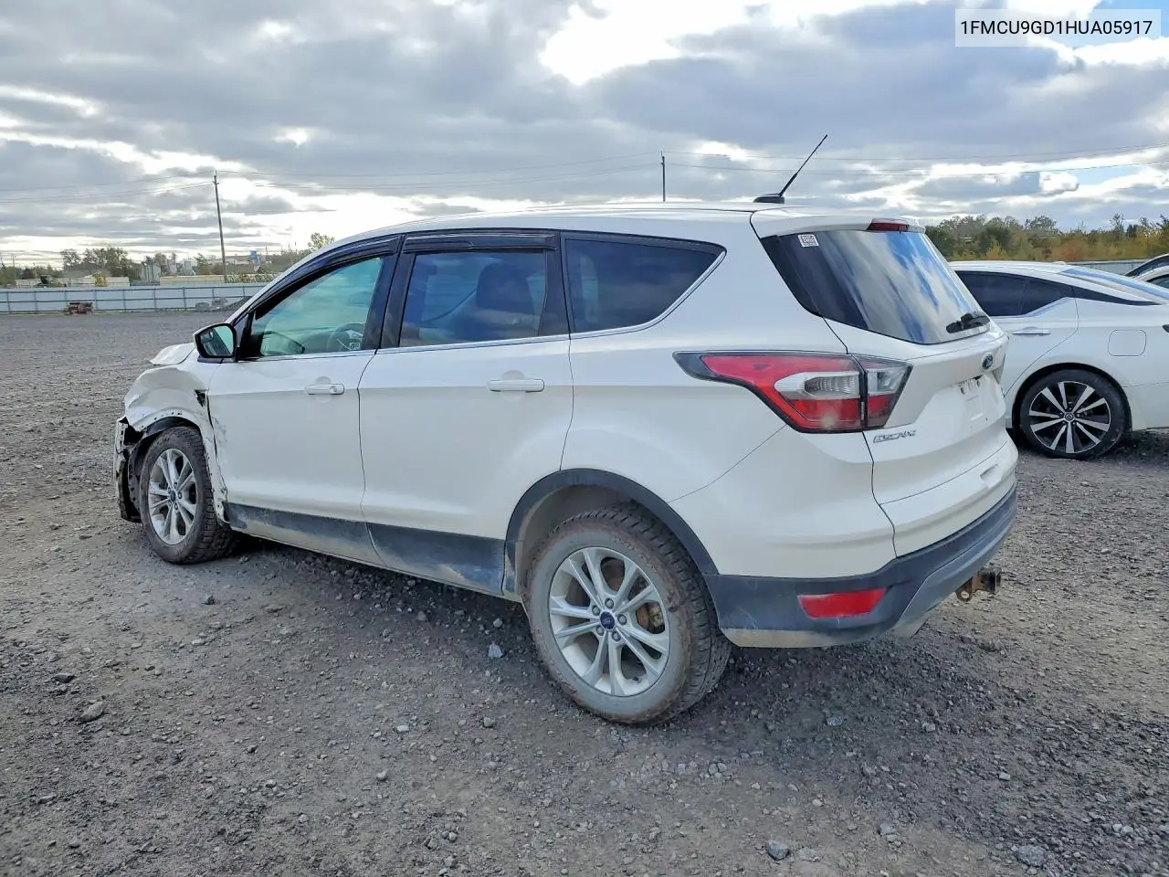 2017 FORD ESCAPE VIN 1FMCU9GD1HUA05917 — фото 2