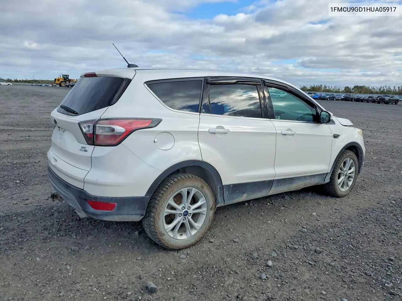 2017 FORD ESCAPE VIN 1FMCU9GD1HUA05917 — фото 3