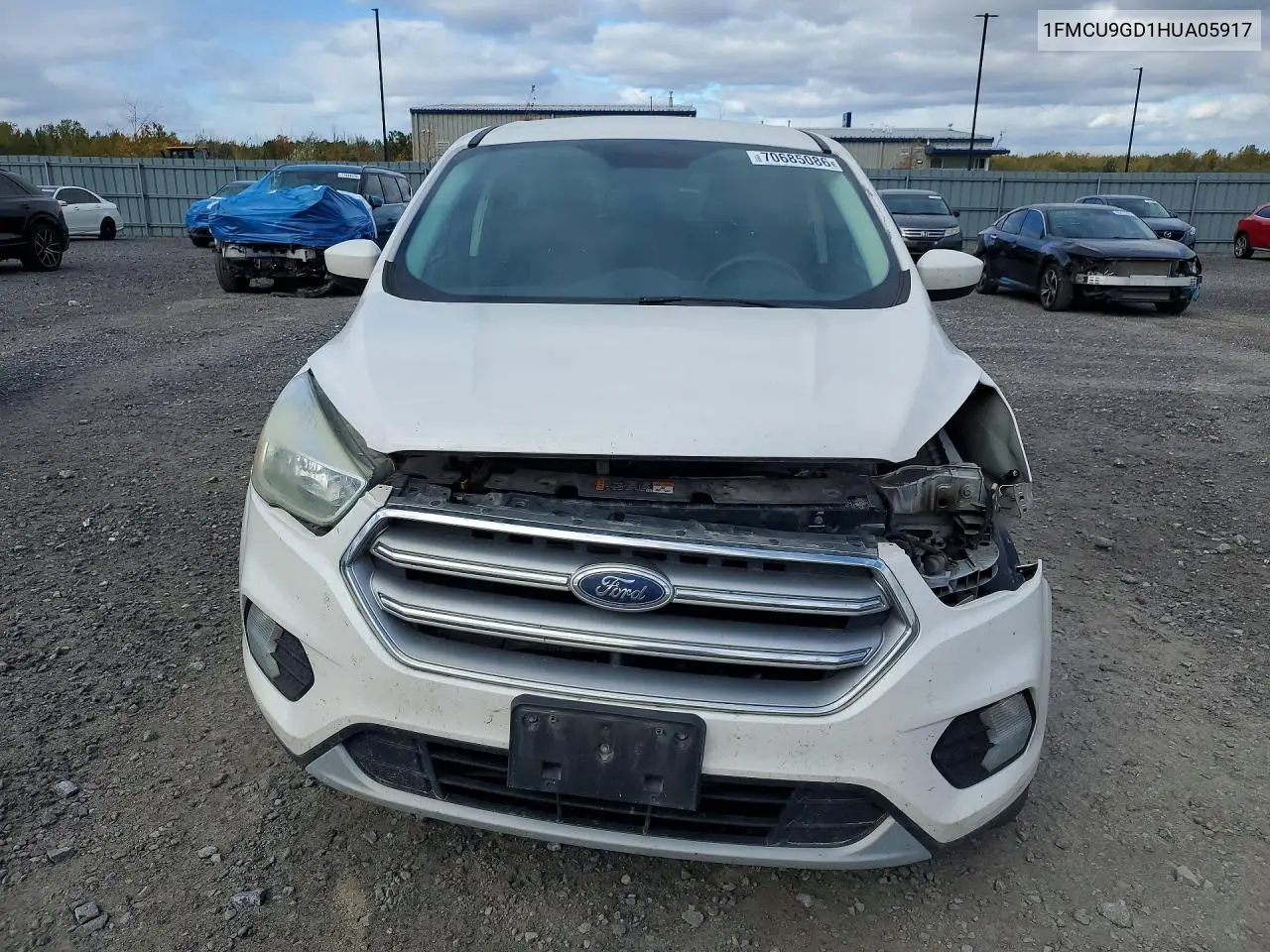 2017 FORD ESCAPE VIN 1FMCU9GD1HUA05917 — фото 5