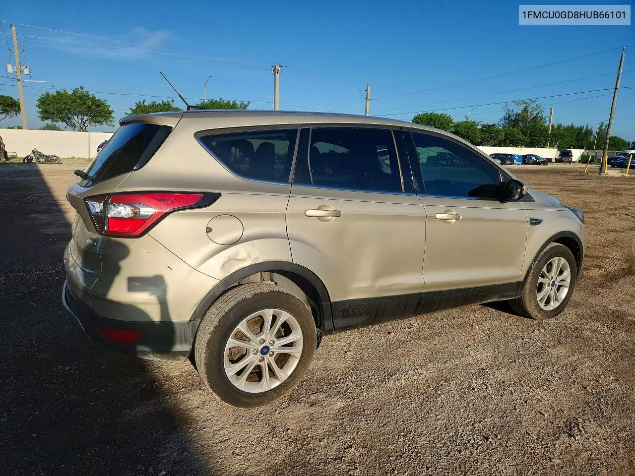 2017 FORD ESCAPE VIN 1FMCU0GD8HUB66101 — фото 3