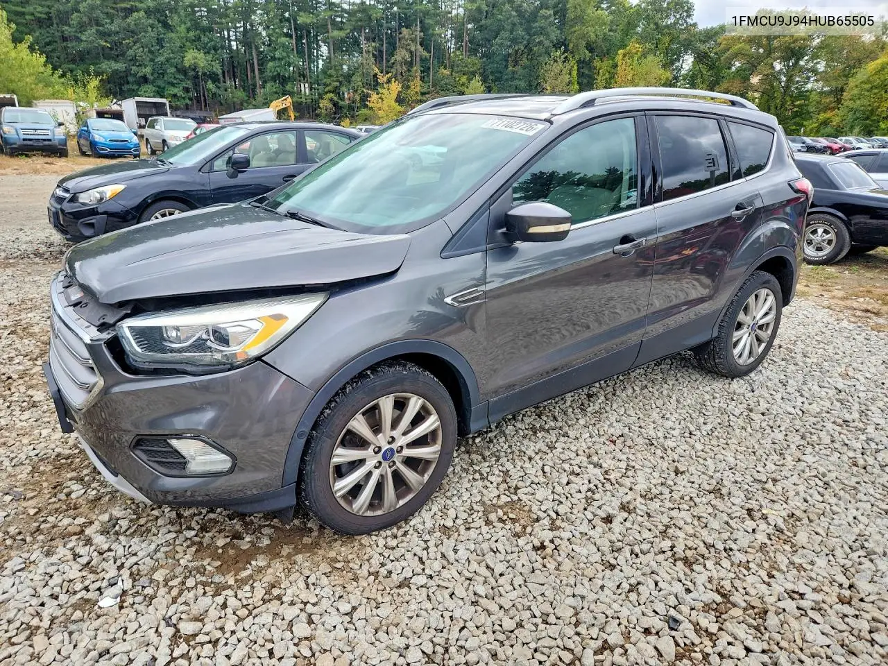 FORD ESCAPE 2017, VIN 1FMCU9J94HUB65505