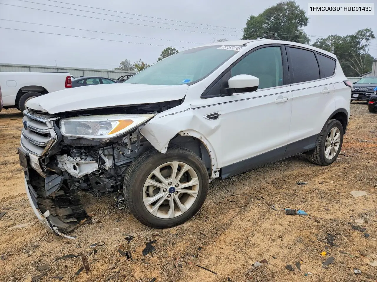 FORD ESCAPE 2017, VIN 1FMCU0GD1HUD91430