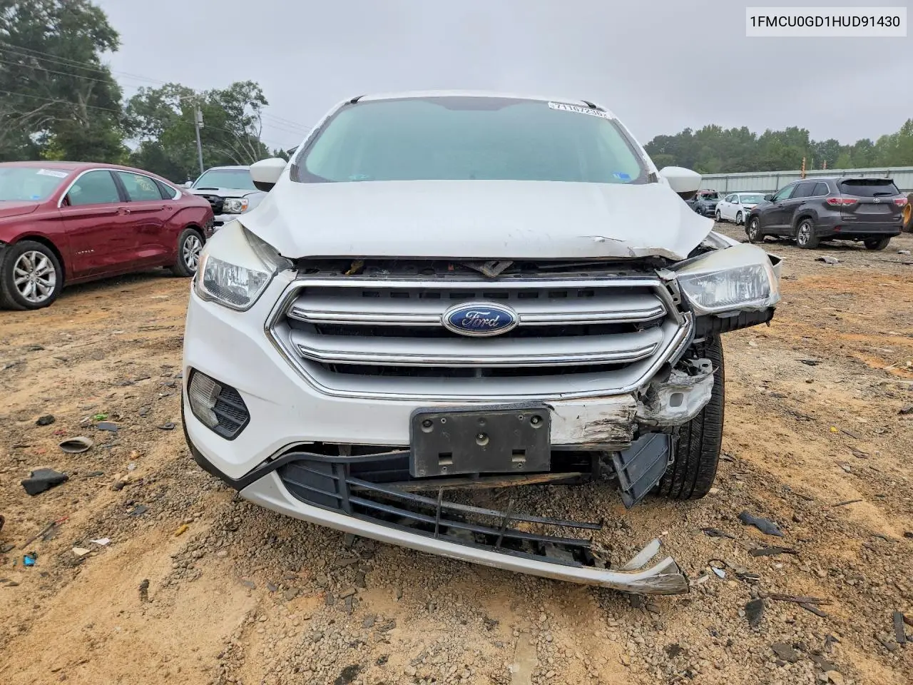 2017 FORD ESCAPE VIN 1FMCU0GD1HUD91430 — фото 5