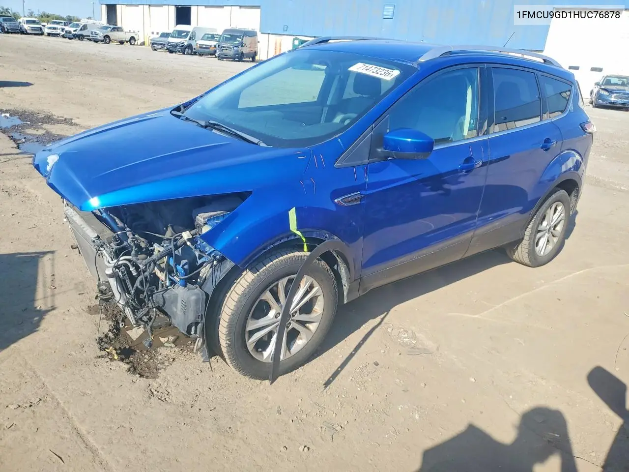 FORD ESCAPE 2017, VIN 1FMCU9GD1HUC76878