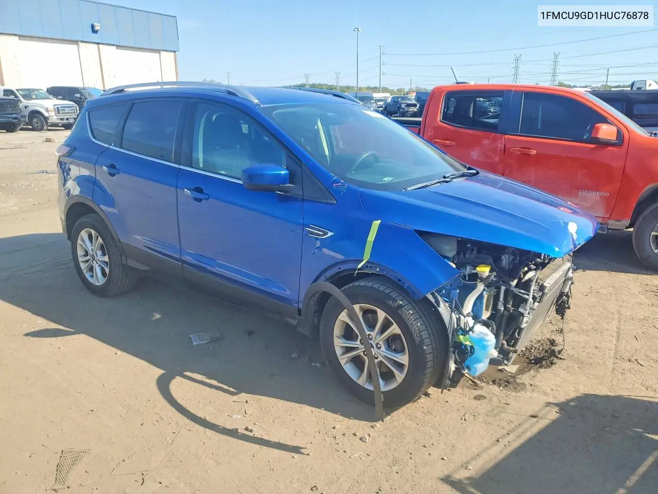2017 FORD ESCAPE VIN 1FMCU9GD1HUC76878 — фото 4