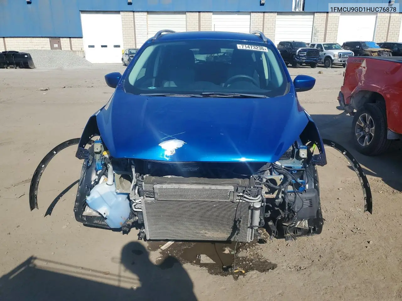2017 FORD ESCAPE VIN 1FMCU9GD1HUC76878 — фото 5