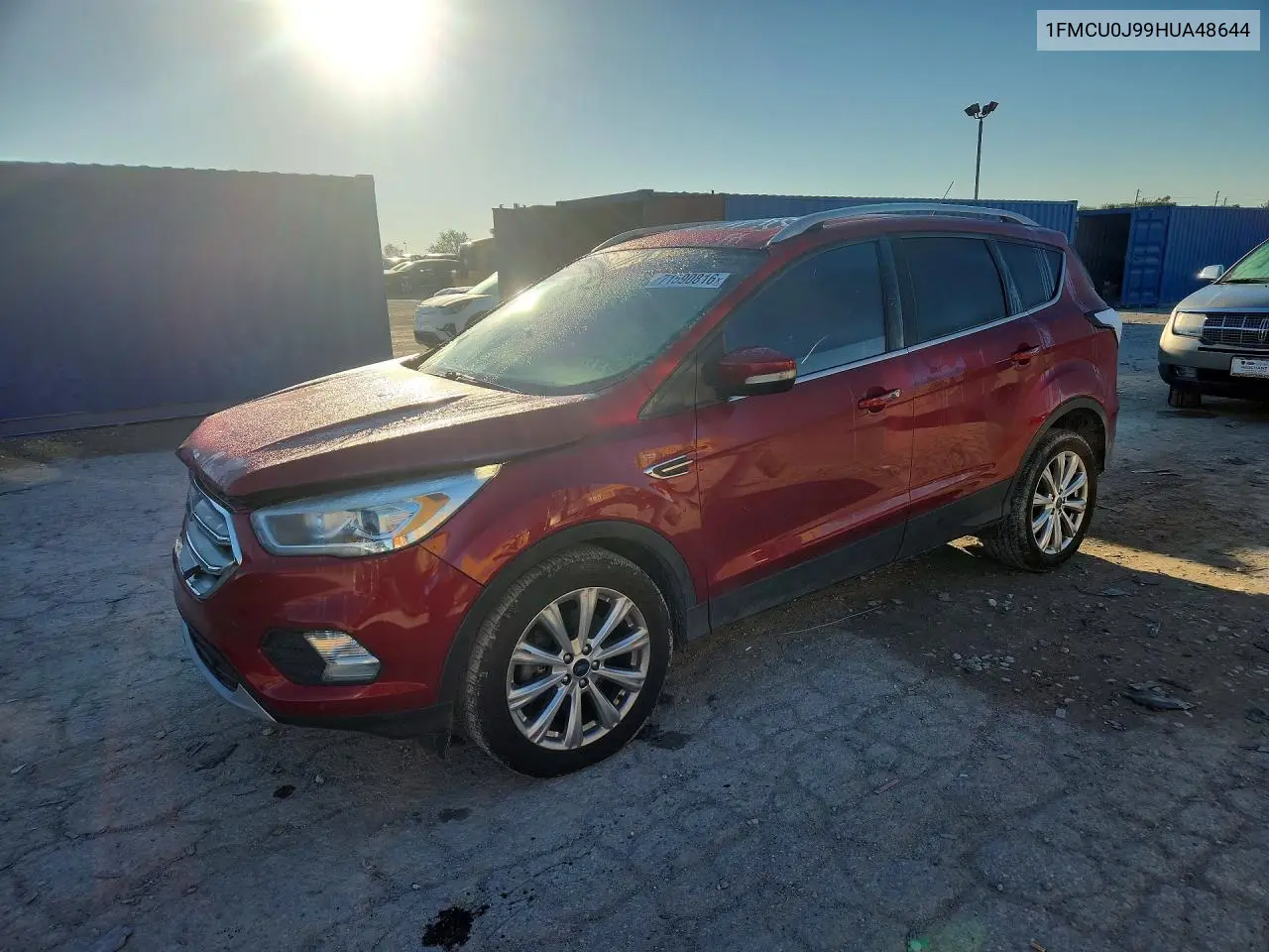 FORD ESCAPE 2017, VIN 1FMCU0J99HUA48644