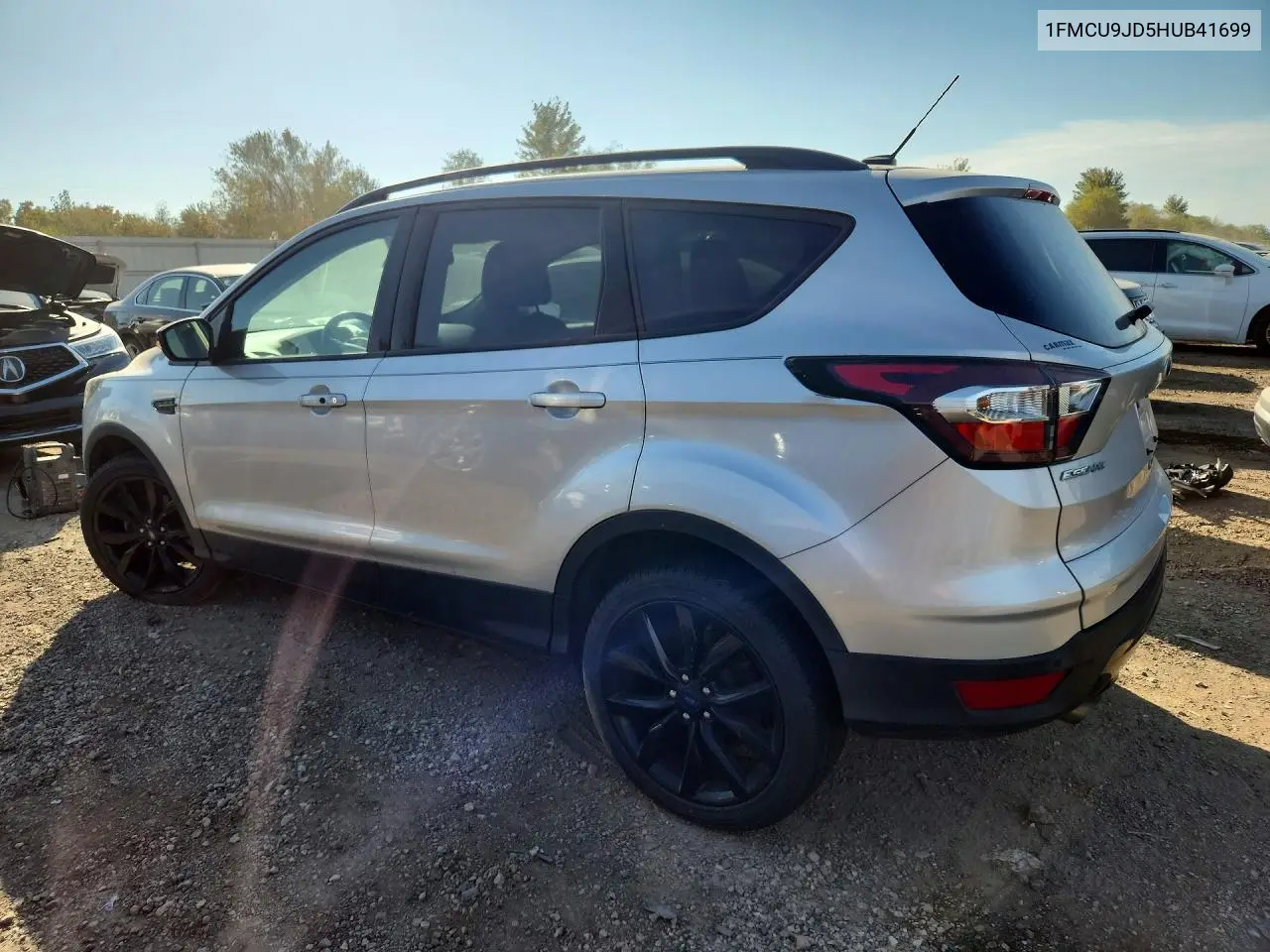 2017 FORD ESCAPE VIN 1FMCU9JD5HUB41699 — фото 2