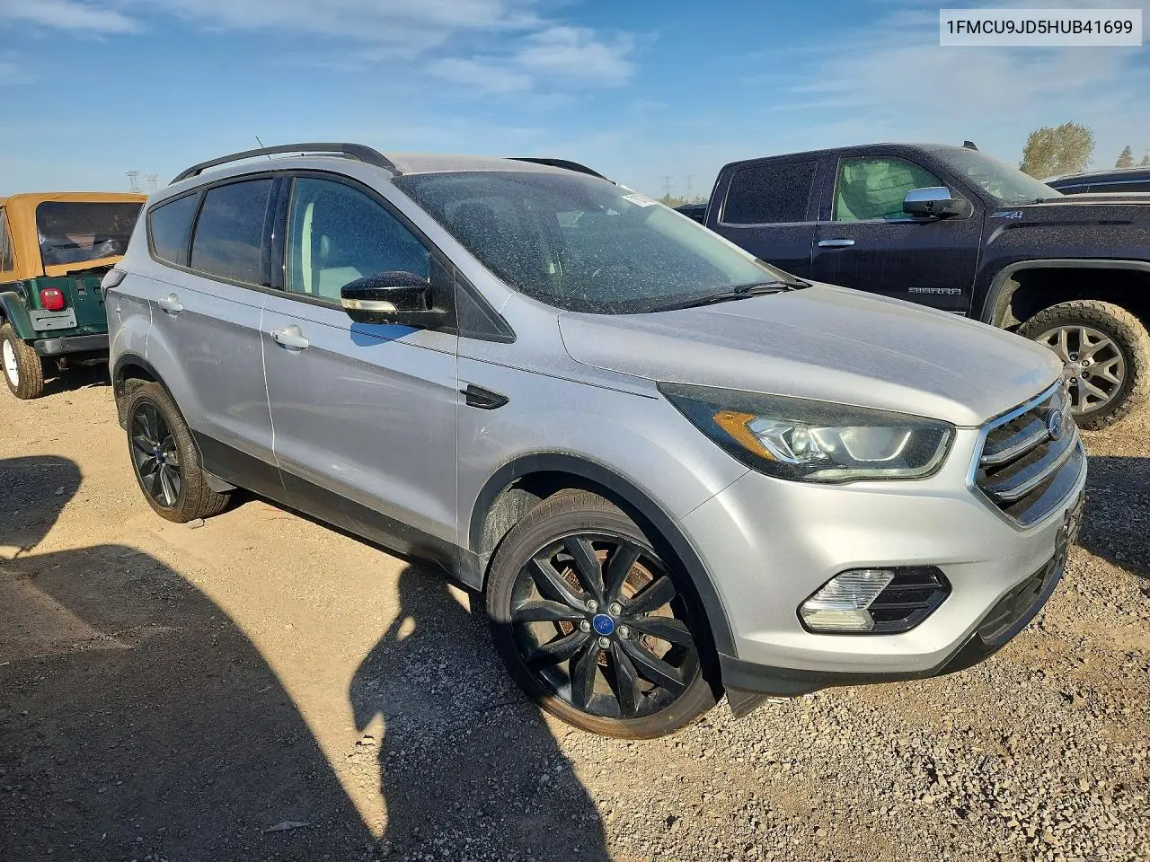 2017 FORD ESCAPE VIN 1FMCU9JD5HUB41699 — фото 4