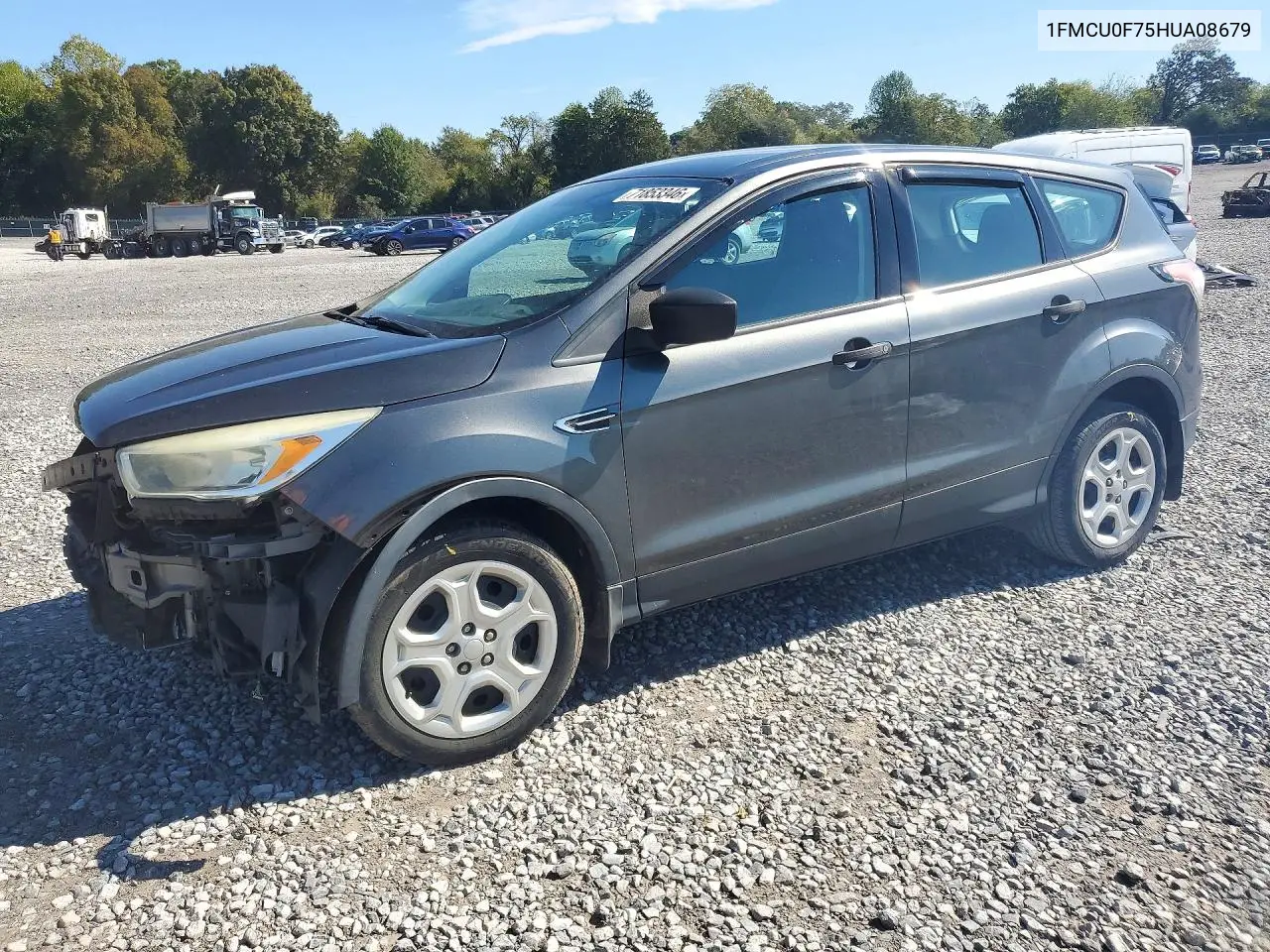 FORD ESCAPE 2017, VIN 1FMCU0F75HUA08679
