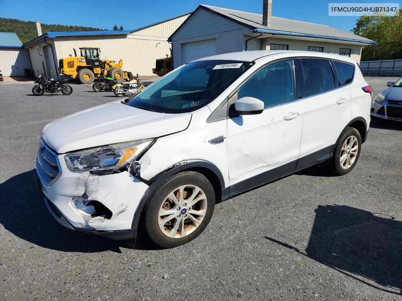 FORD ESCAPE 2017, VIN 1FMCU9GD4HUB71347