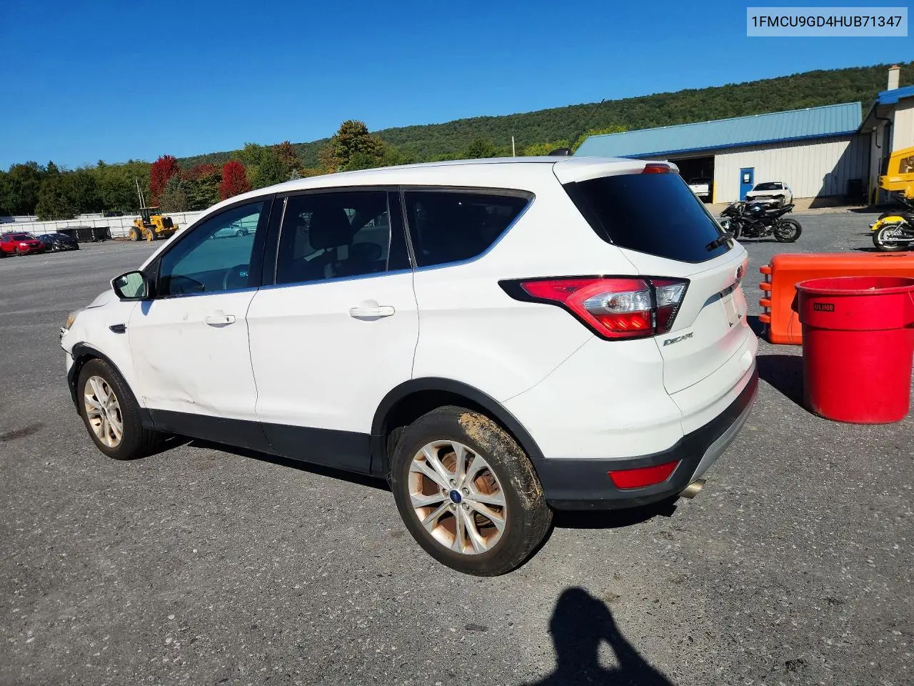 2017 FORD ESCAPE VIN 1FMCU9GD4HUB71347 — фото 2
