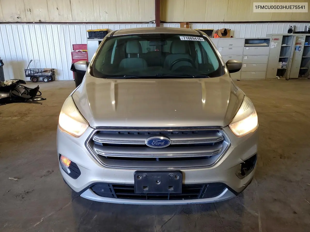 2017 FORD ESCAPE VIN 1FMCU0GD3HUE75541 — фото 5