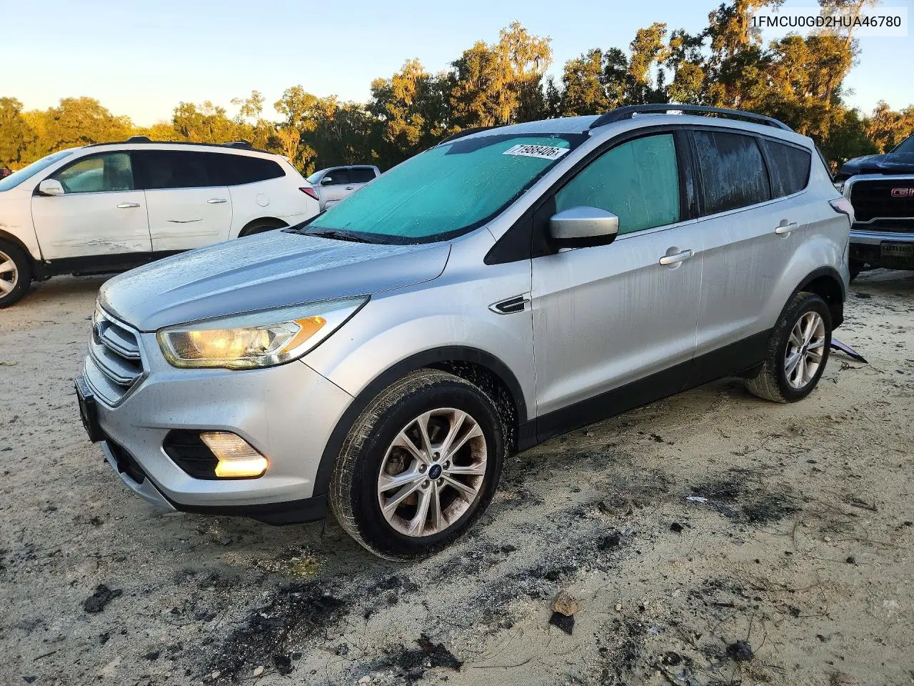 FORD ESCAPE 2017, VIN 1FMCU0GD2HUA46780