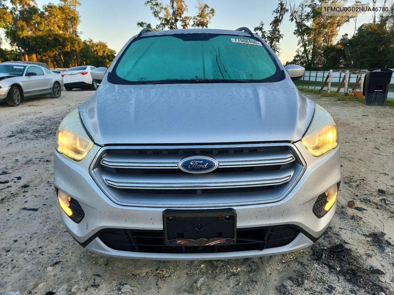 2017 FORD ESCAPE VIN 1FMCU0GD2HUA46780 — фото 5