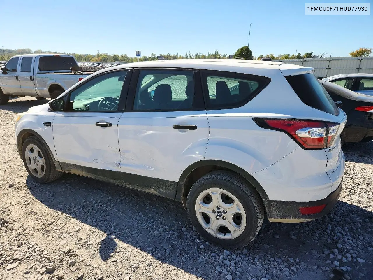2017 FORD ESCAPE VIN 1FMCU0F71HUD77930 — фото 2