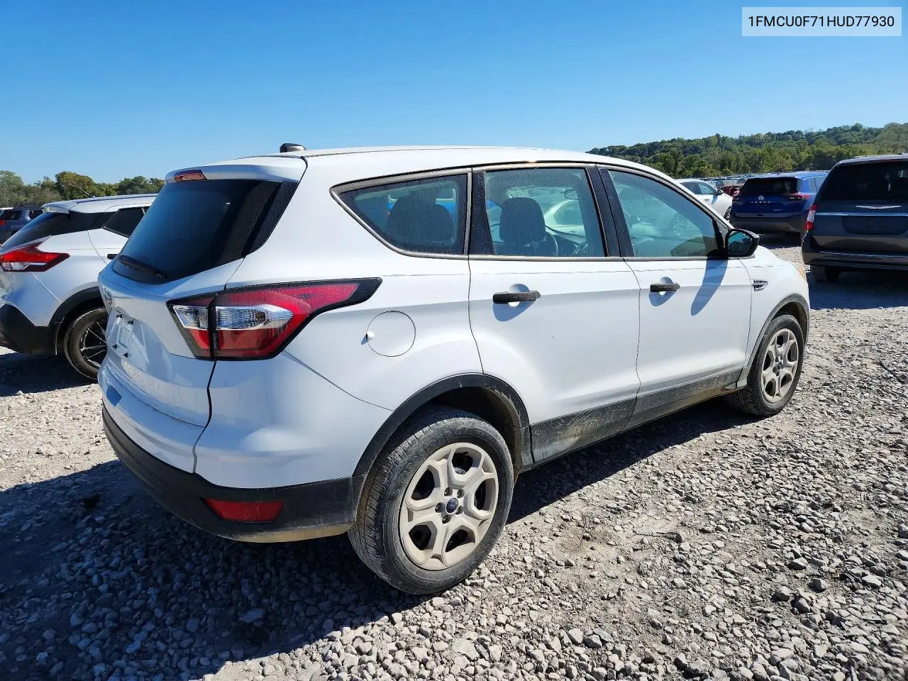2017 FORD ESCAPE VIN 1FMCU0F71HUD77930 — фото 3