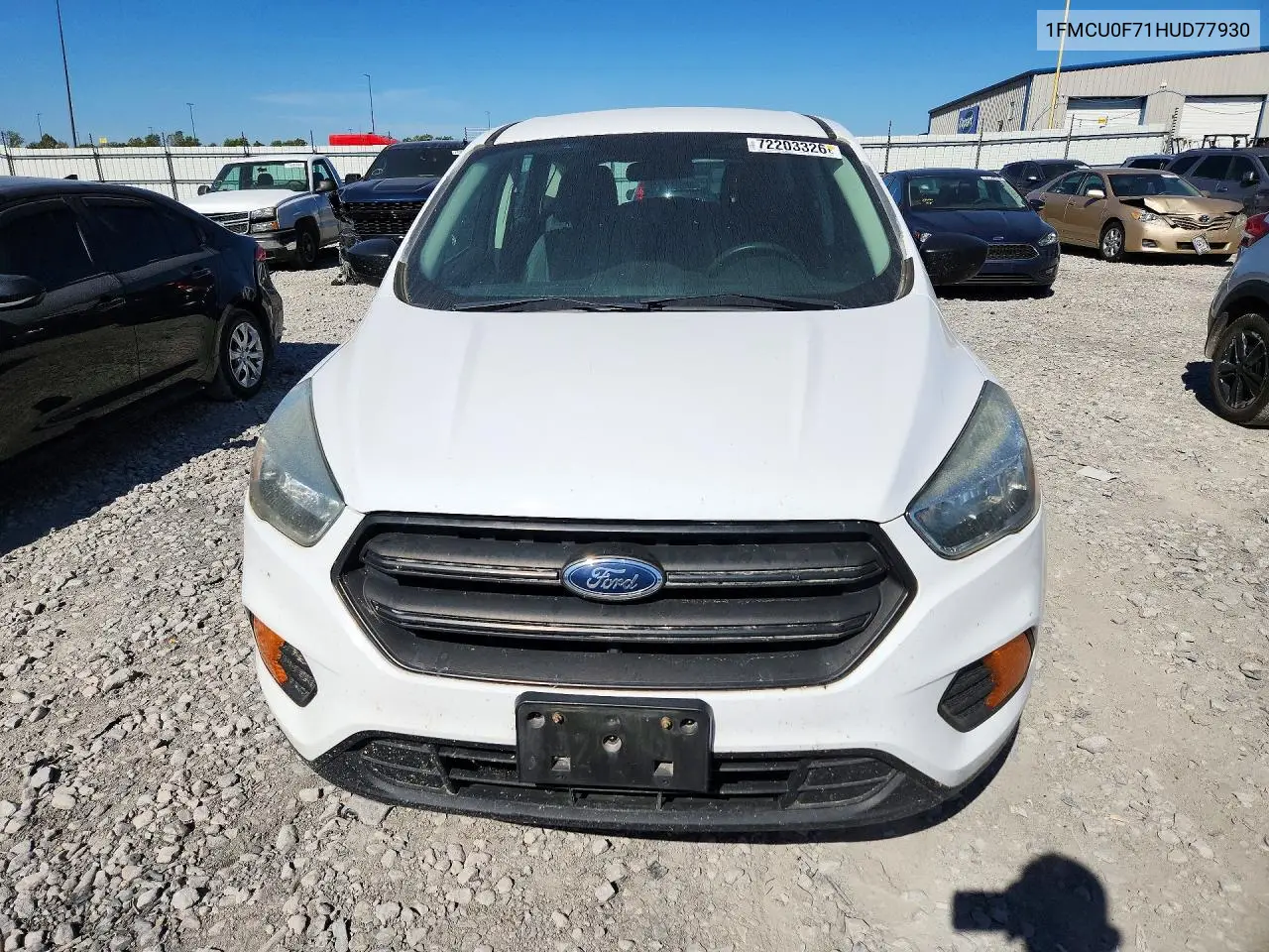 2017 FORD ESCAPE VIN 1FMCU0F71HUD77930 — фото 5