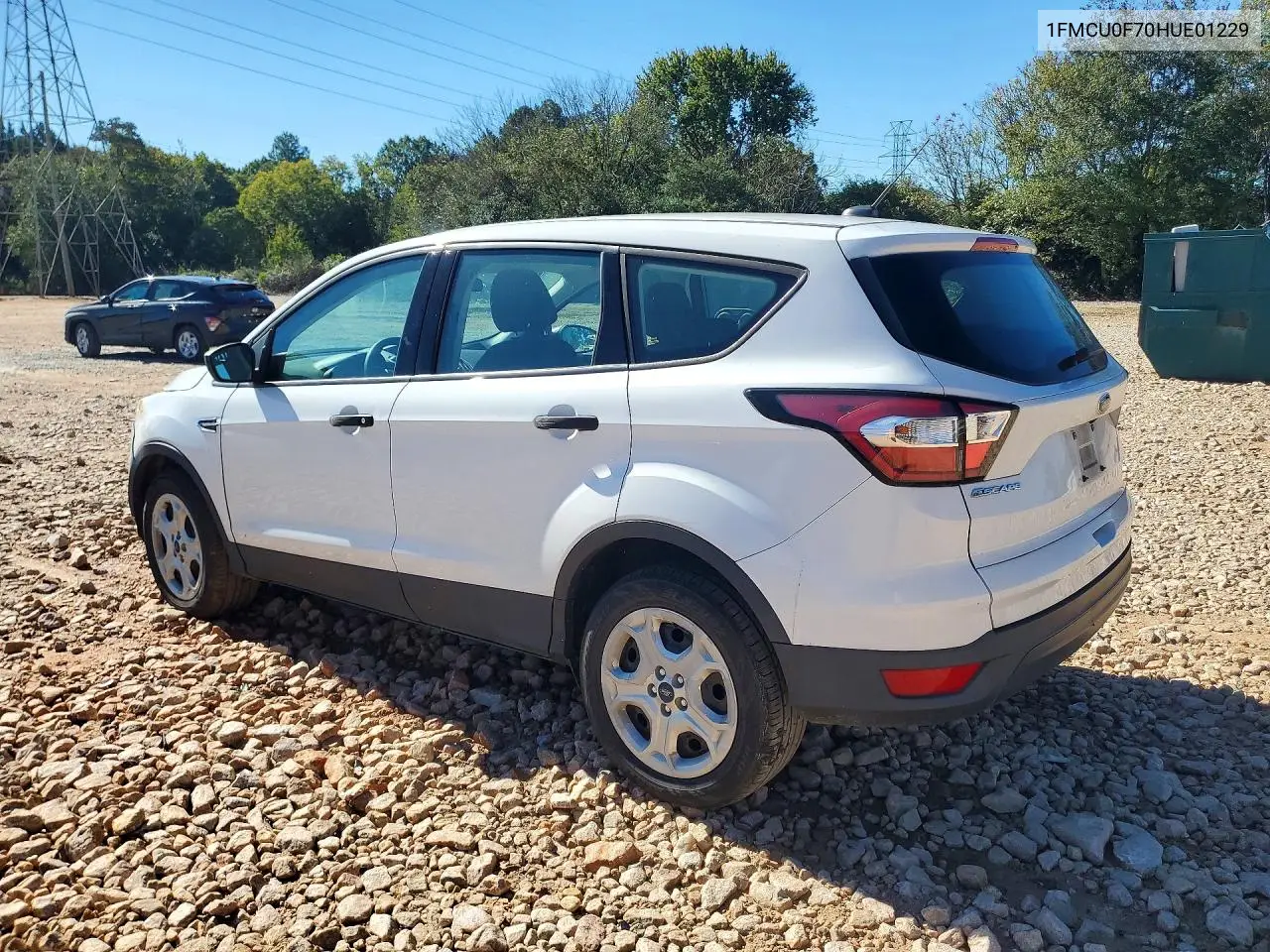2017 FORD ESCAPE VIN 1FMCU0F70HUE01229 — фото 2