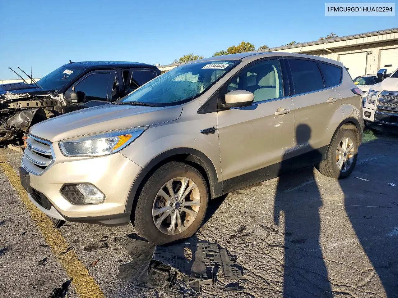 FORD ESCAPE 2017, VIN 1FMCU9GD1HUA62294