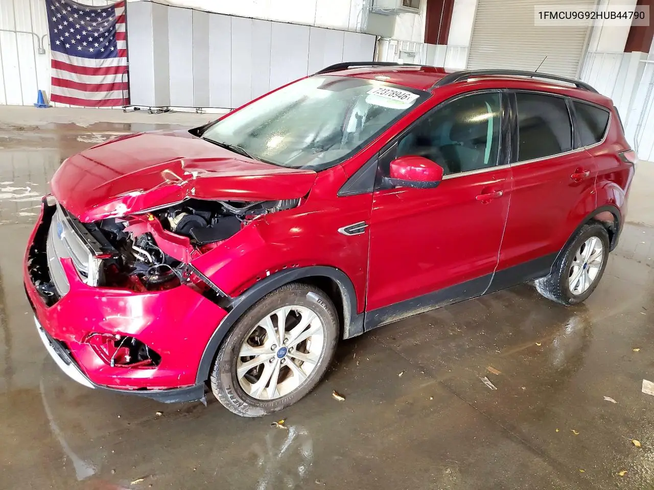 FORD ESCAPE 2017, VIN 1FMCU9G92HUB44790
