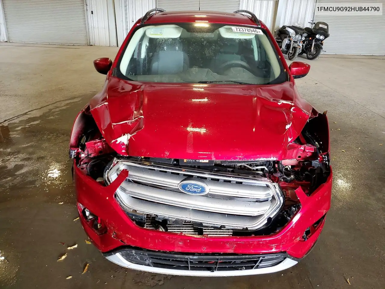 2017 FORD ESCAPE VIN 1FMCU9G92HUB44790 — фото 5