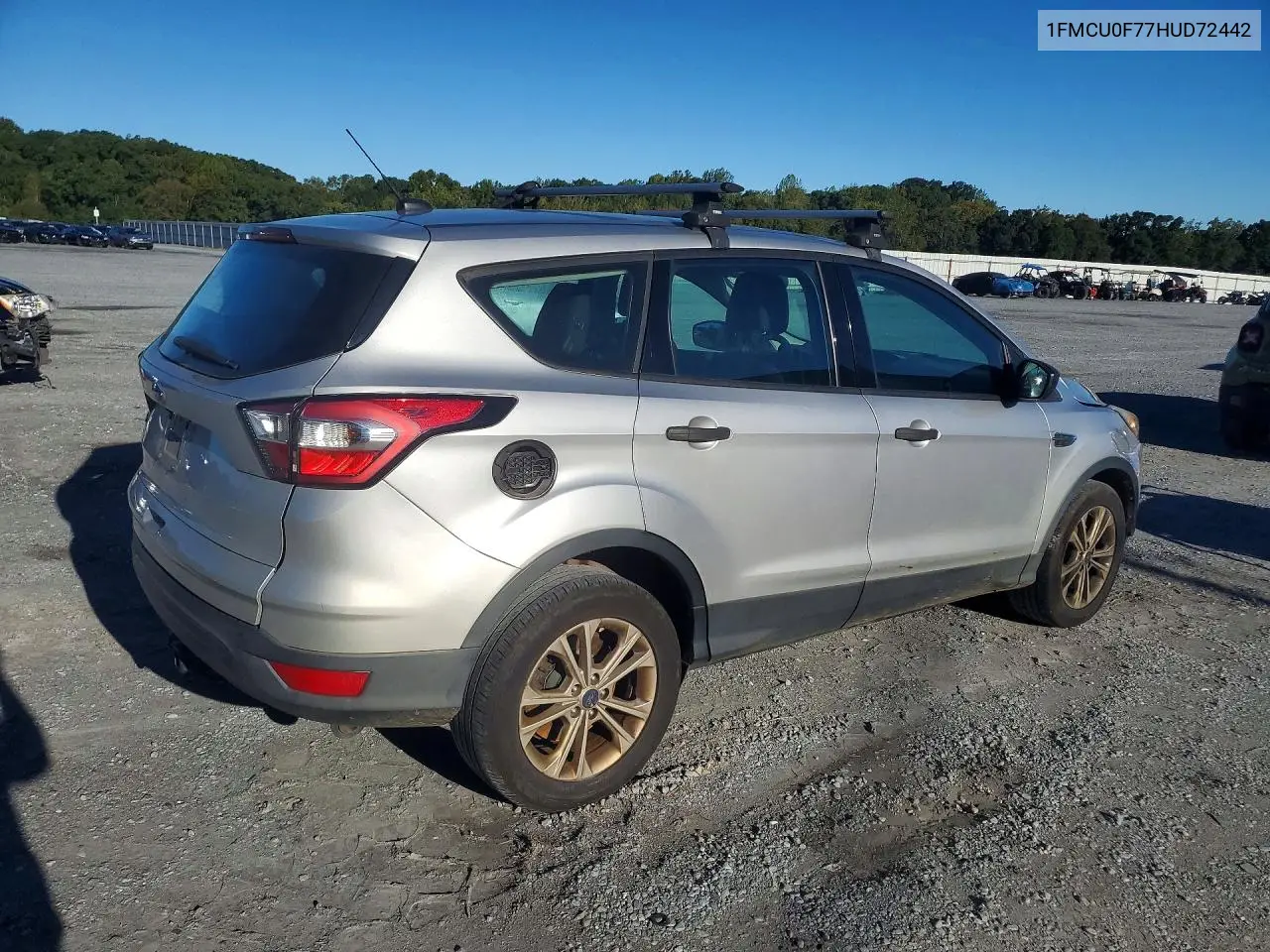 2017 FORD ESCAPE VIN 1FMCU0F77HUD72442 — фото 3