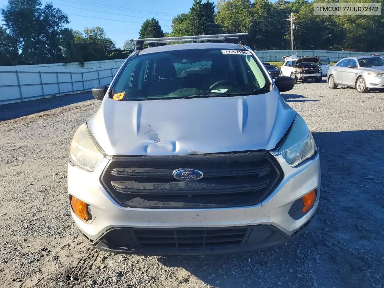 2017 FORD ESCAPE VIN 1FMCU0F77HUD72442 — фото 5