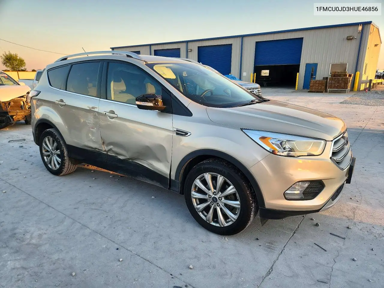 2017 FORD ESCAPE VIN 1FMCU0JD3HUE46856 — фото 4