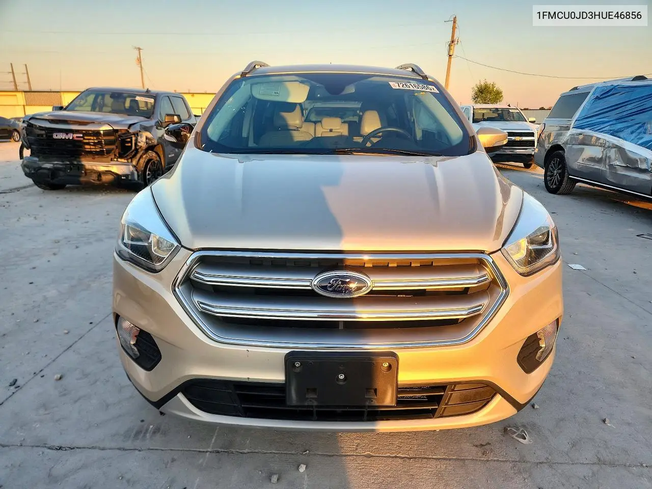 2017 FORD ESCAPE VIN 1FMCU0JD3HUE46856 — фото 5