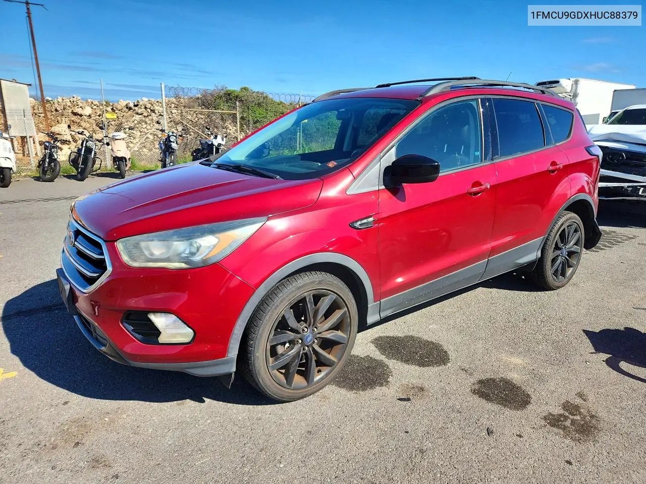 FORD ESCAPE 2017, VIN 1FMCU9GDXHUC88379