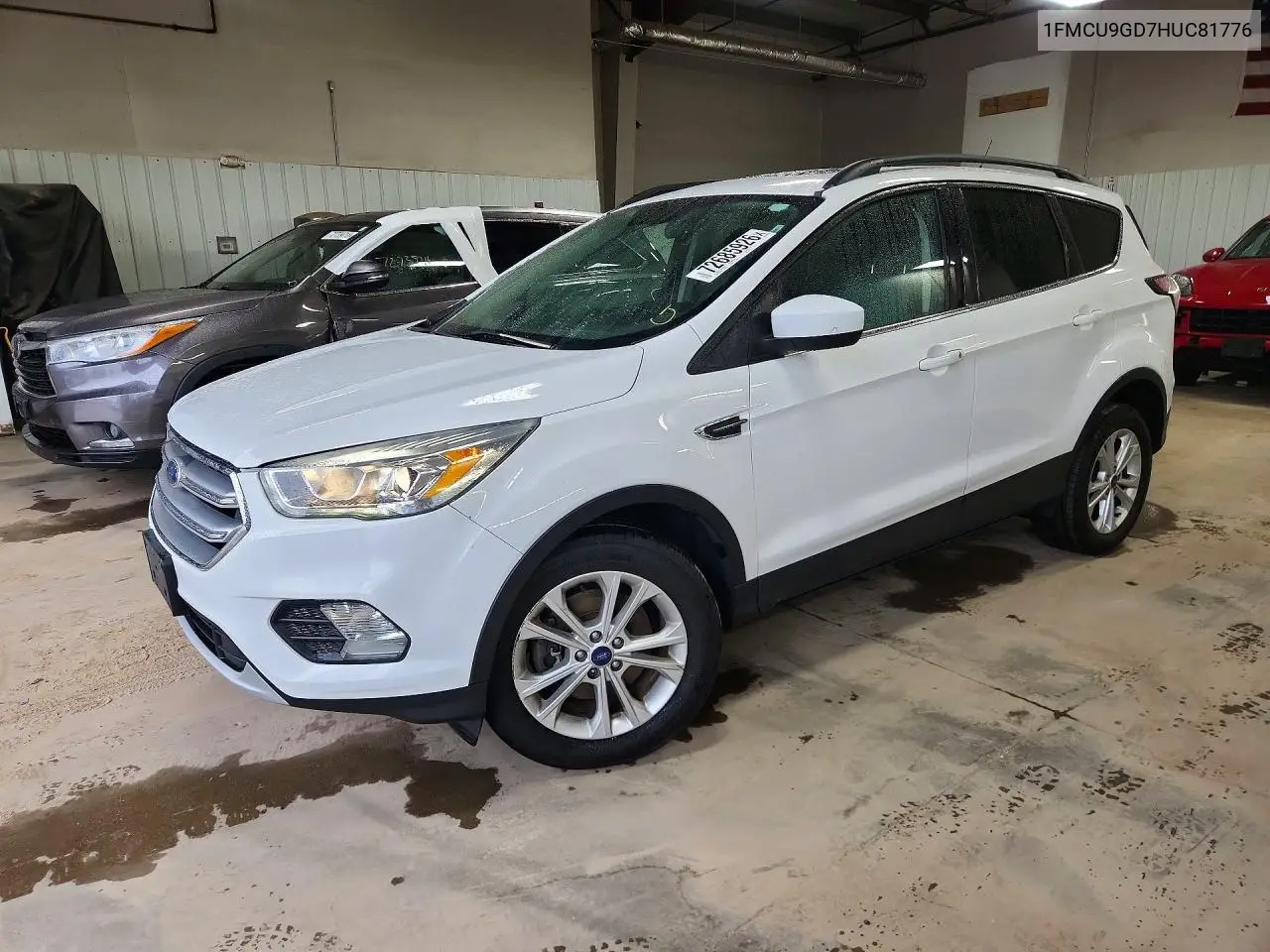 FORD ESCAPE 2017, VIN 1FMCU9GD7HUC81776