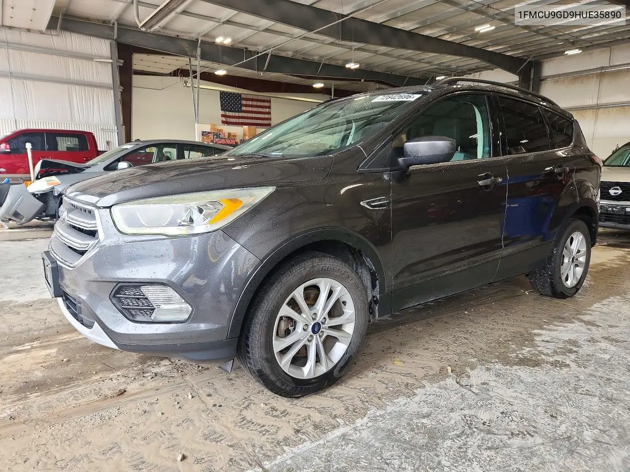 FORD ESCAPE 2017, VIN 1FMCU9GD9HUE35890