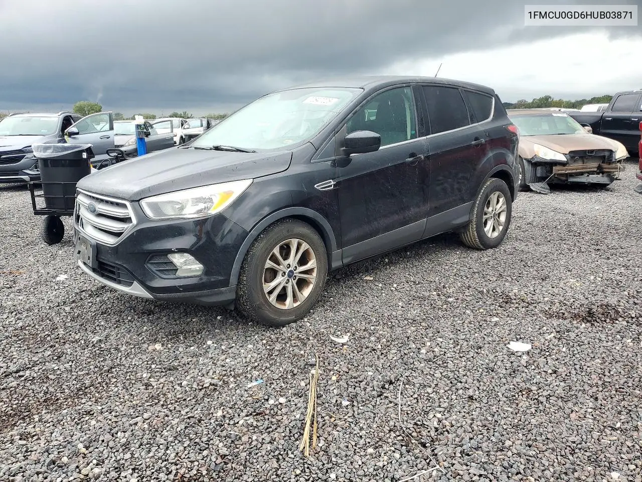 FORD ESCAPE 2017, VIN 1FMCU0GD6HUB03871