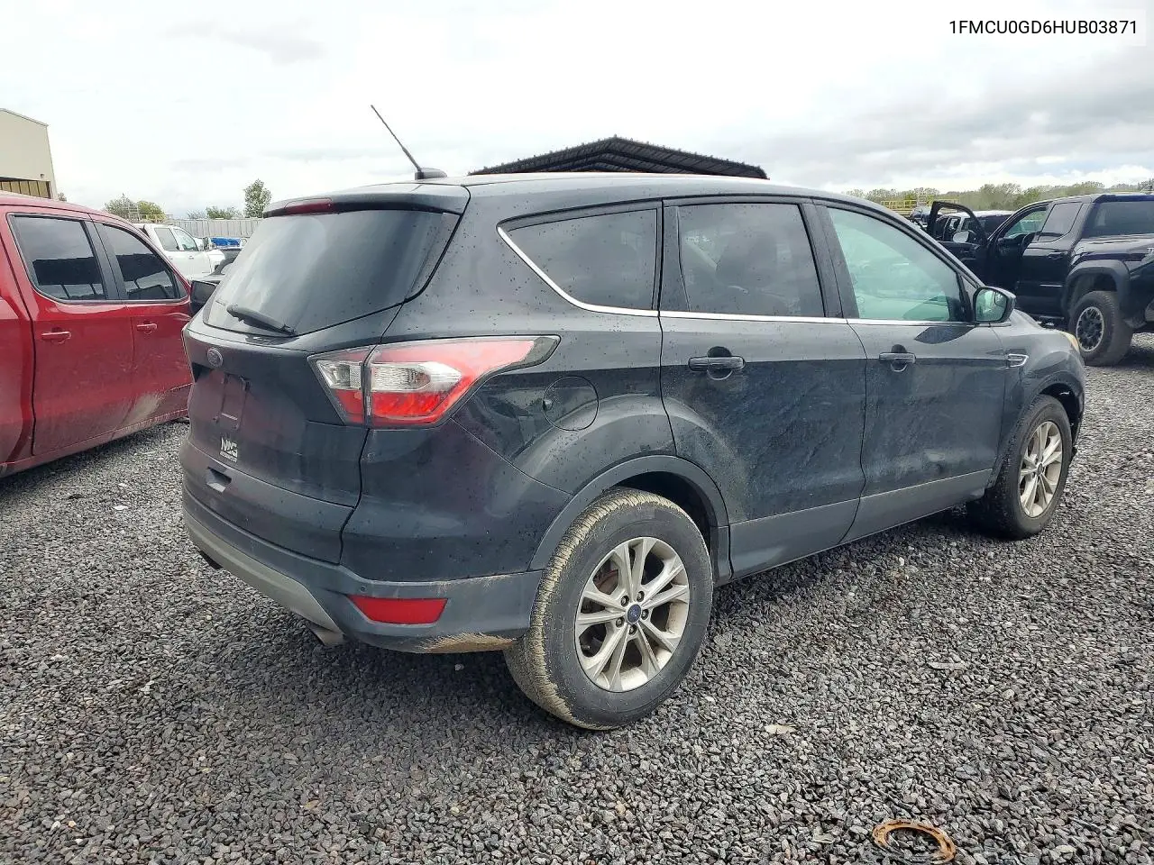 2017 FORD ESCAPE VIN 1FMCU0GD6HUB03871 — фото 3